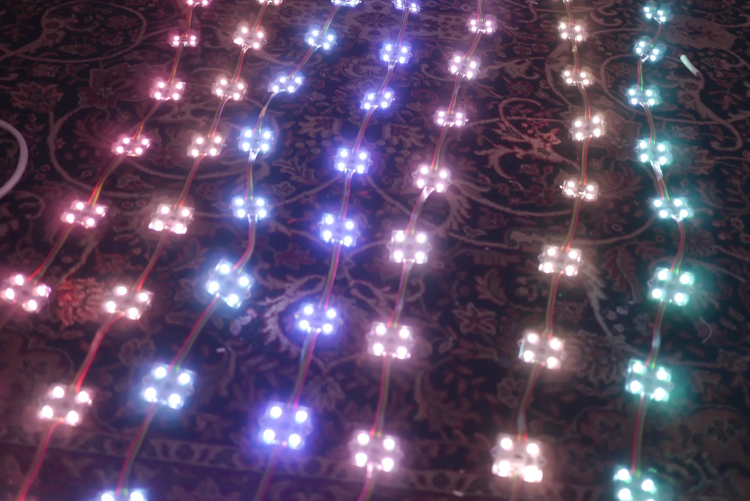 The 280-channel light rig built for WWD's '10 of Tomorrow' event