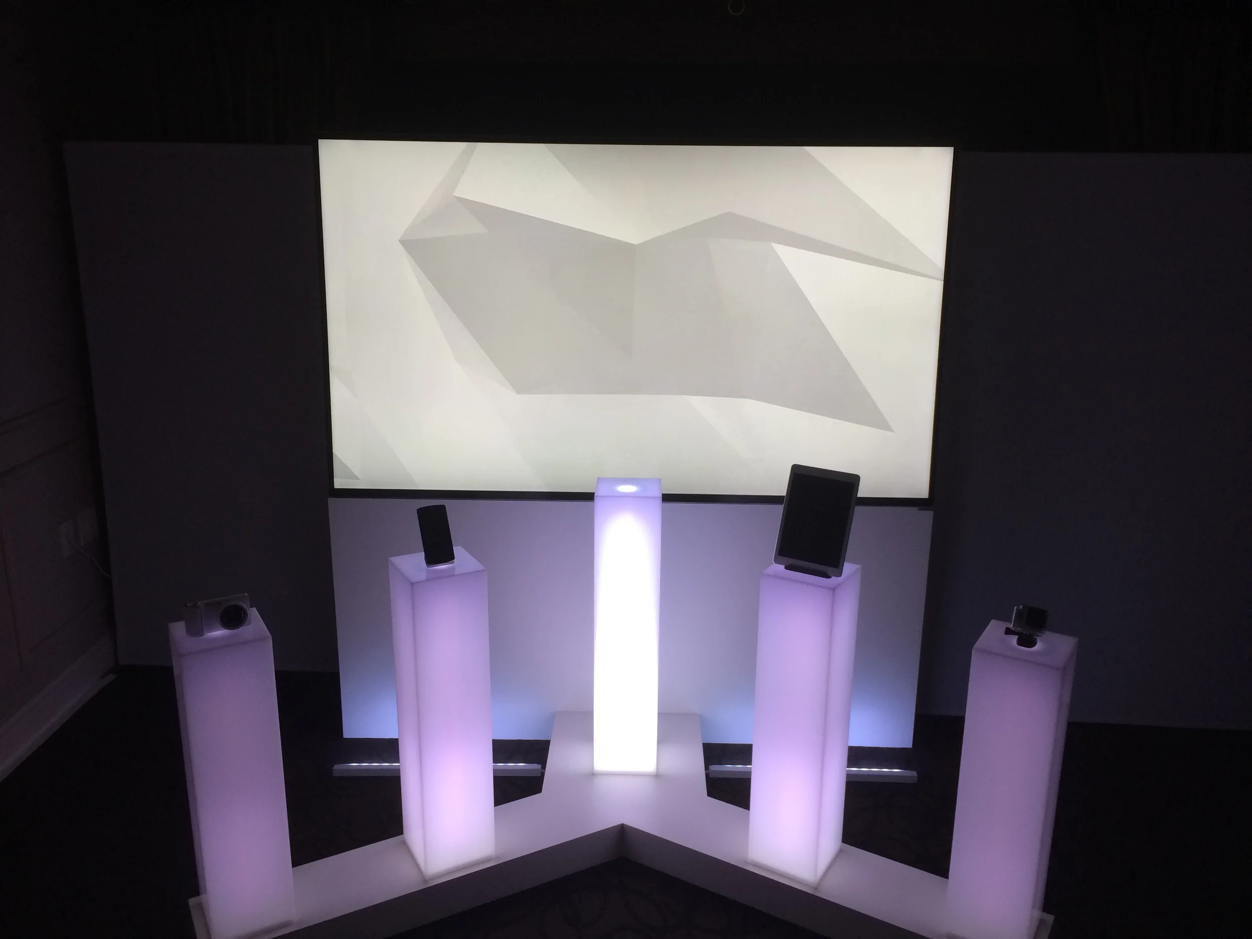 HUSH Lyve Home installation at CES 2014